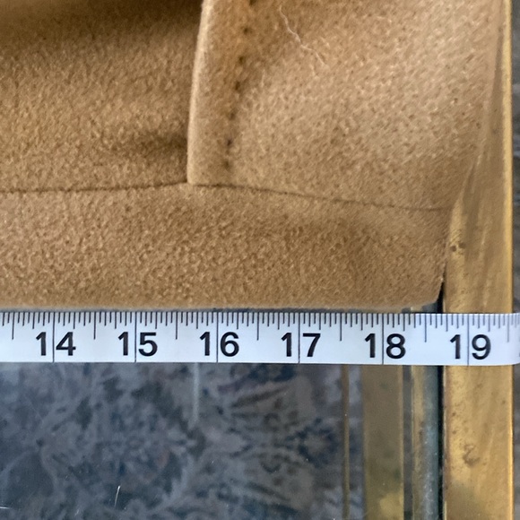 Lands’ End khaki wool coat - Picture 8 of 8